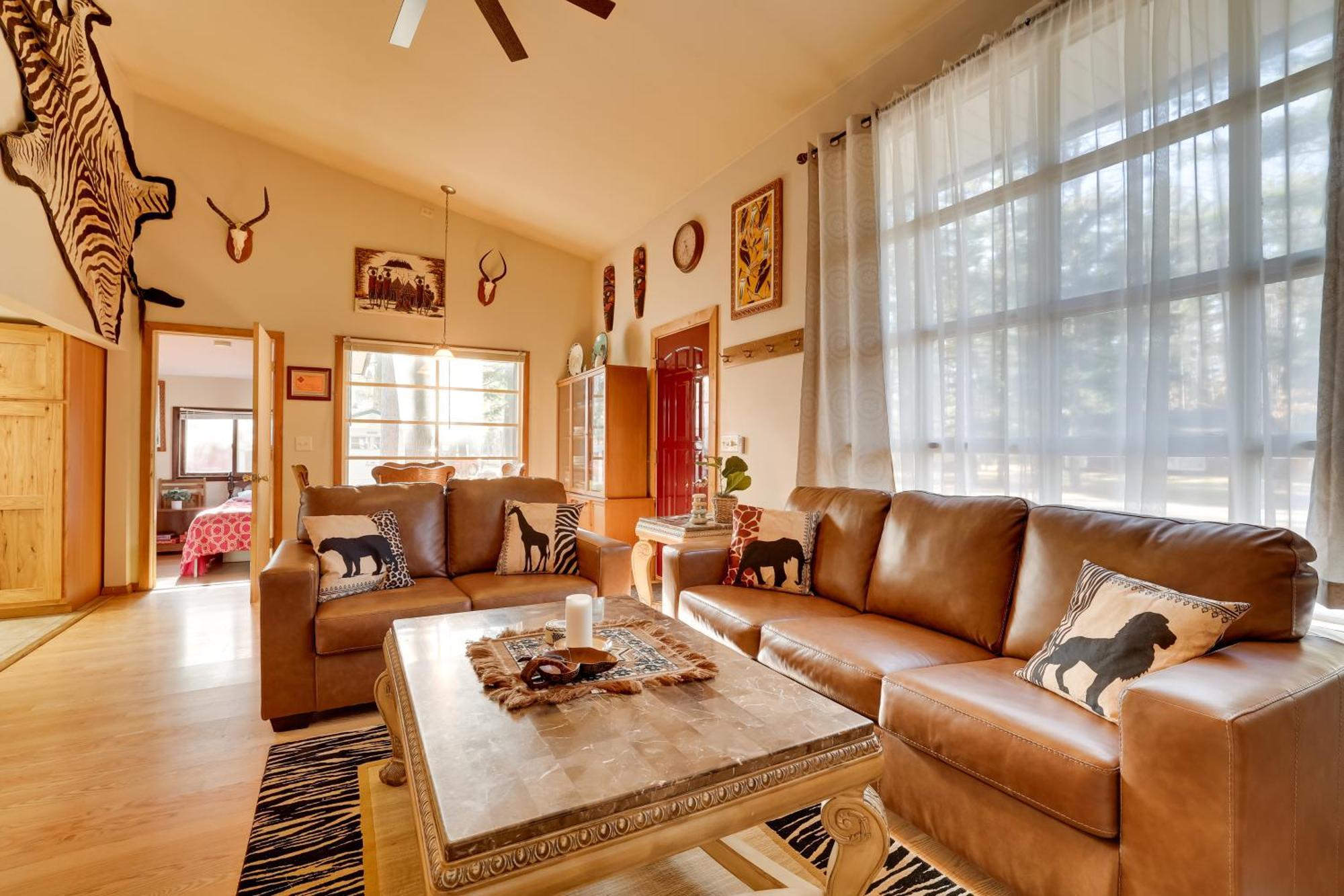 Wisconsin Cabin With Atv Trails, Near Lake Arbutus! Hatfield Exteriér fotografie
